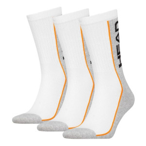 Шкарпетки Head Stripe Crew 3-Pack білий, сірий Уні 35-38 781011001-062