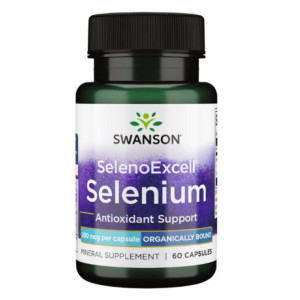 Капсули Selenoexcell Selenium 200mcg - 60caps 100-90-5975841-20