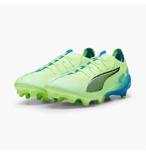 Бутси PUMA ULTRA 5 Ultimate FG Lights Out Grün Weiss 107683-03