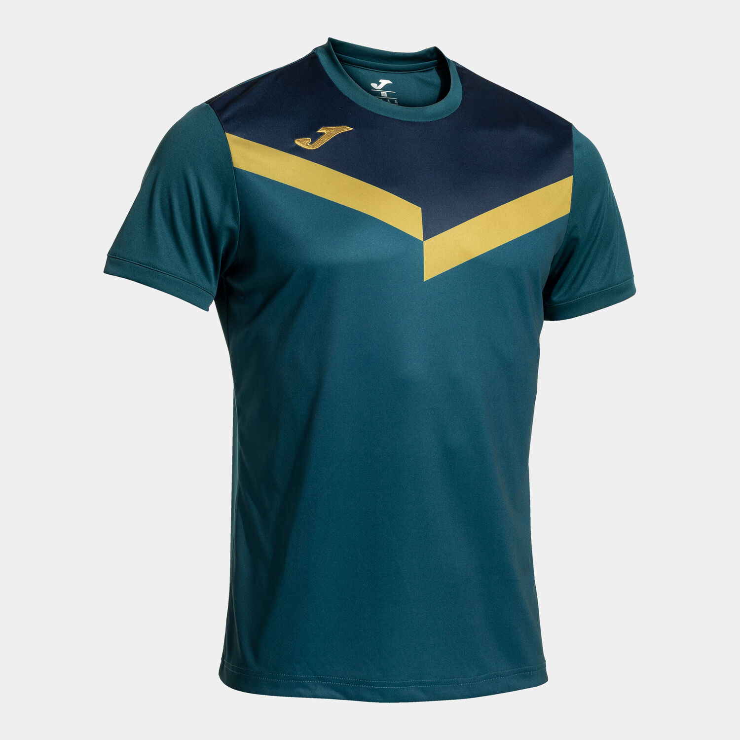Футболка Joma COURT темно-зелено-золота 103576.496 103576.496