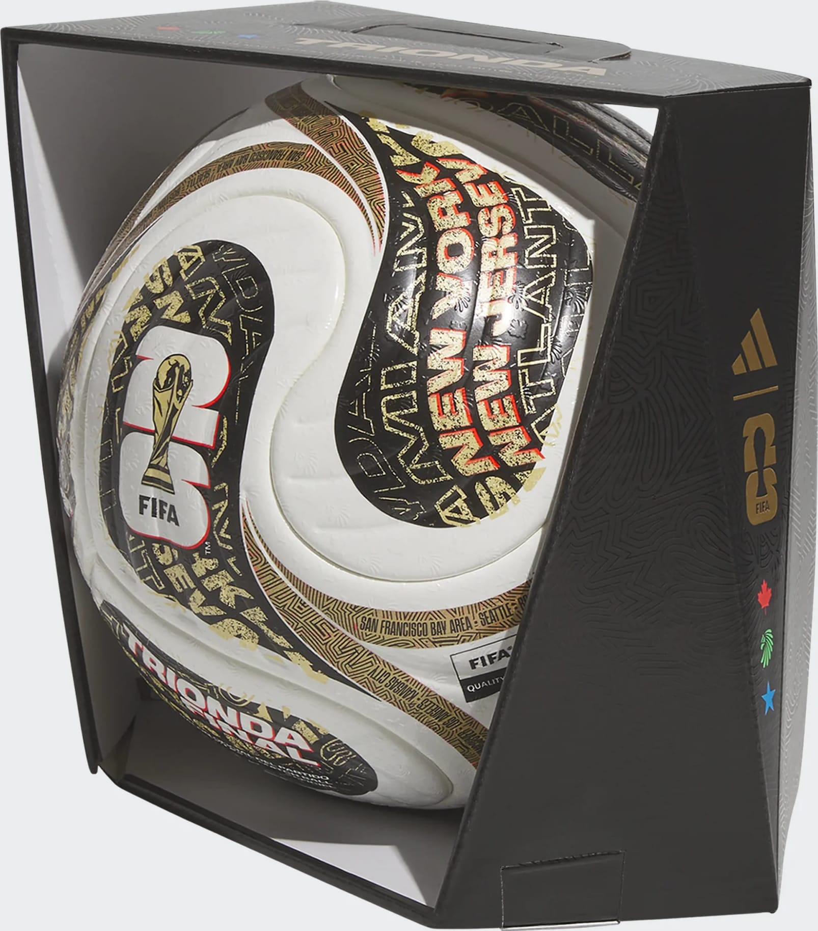 М'яч футбольний Adidas WC FINALS PRO JY8928