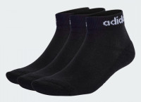 Шкарпетки Adidas C LIN ANKLE 3P чорний Уні M (40 - 42) IC1303