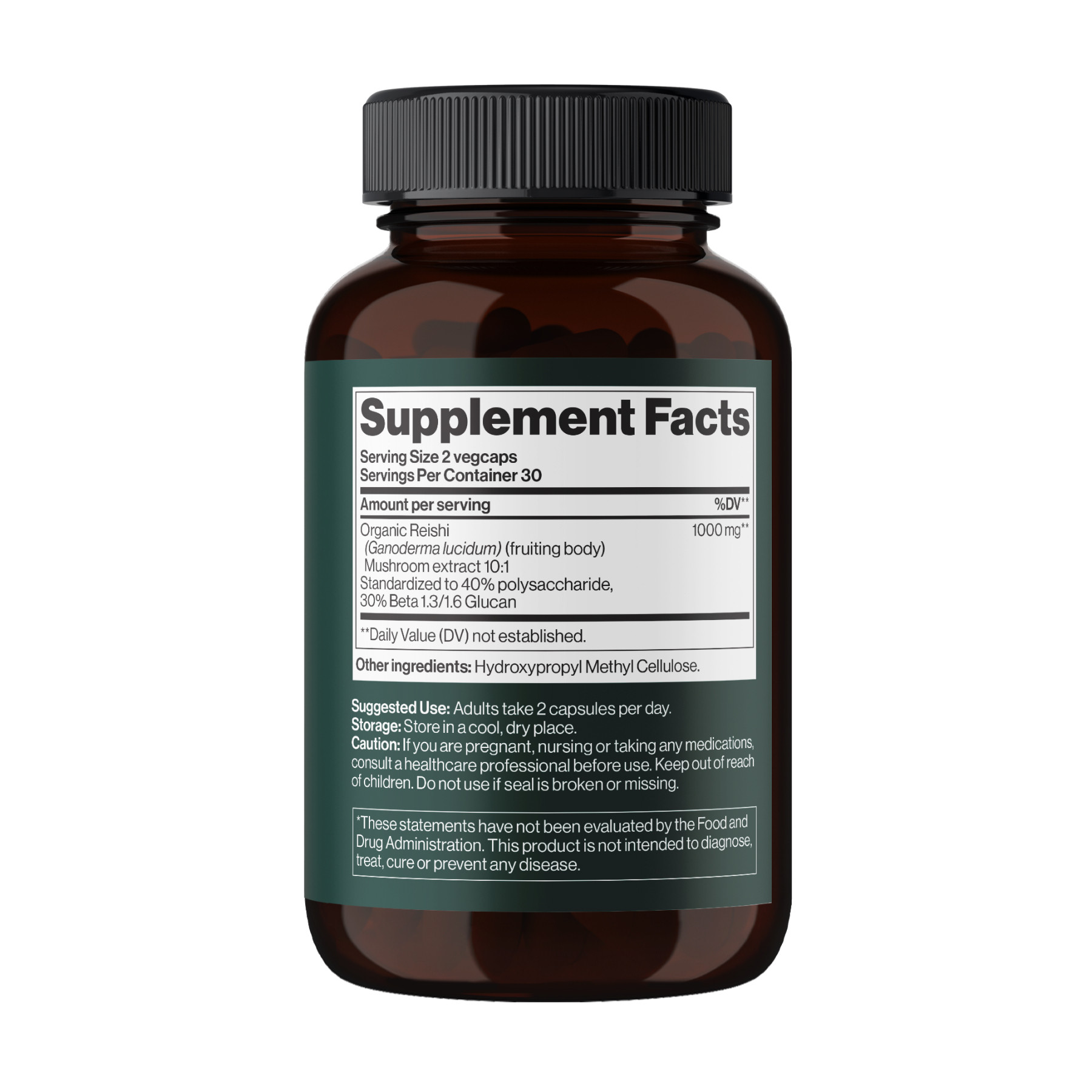Капсули Mind Shi Reishi Mushroom 1000 mg - 60 vegcaps 2023-10-4389