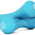 Гантелі неопрен Neoprene dumbbell блакитний Уні 2х3кг LS2002-B3