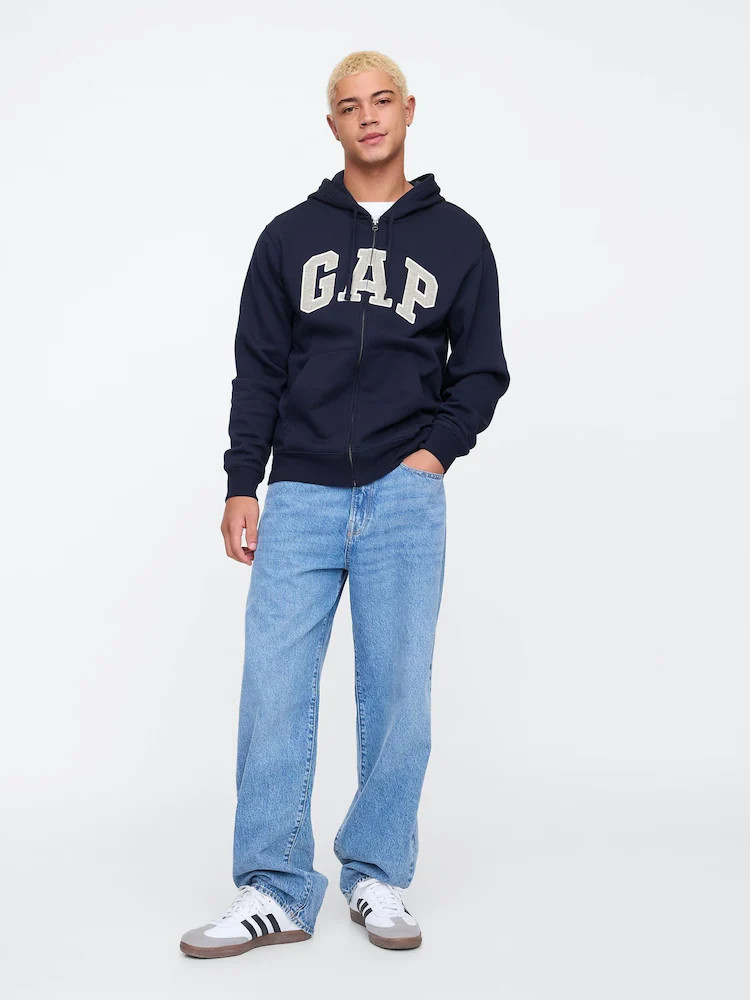 Толстовка чоловіча Gap Relaxed Logo Blue 218871811 L 218871811