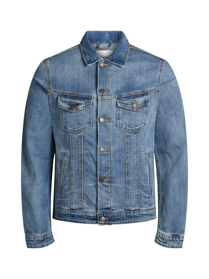Куртка джинсова JJIALVIN JJJACKET SA 002 NOOS 12154579 Blue Denim Jack&Jones XXL Блакитний 12154579BlueDenim