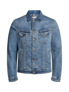 Куртка джинсова JJIALVIN JJJACKET SA 002 NOOS 12154579 Blue Denim Jack&Jones XXL Блакитний 12154579BLUEDENIM