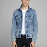 Куртка джинсова JJIALVIN JJJACKET SA 002 NOOS 12154579 Blue Denim Jack&Jones XXL Блакитний 12154579BLUEDENIM