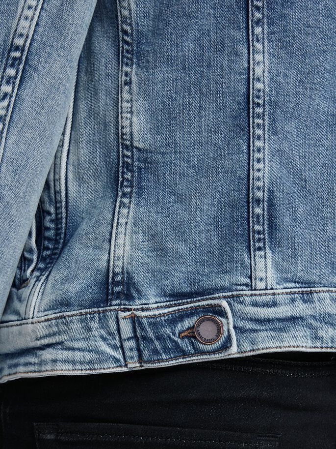 Куртка джинсова JJIALVIN JJJACKET SA 002 NOOS 12154579 Blue Denim Jack&Jones XXL Блакитний 12154579BlueDenim
