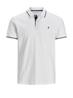 Поло JJEJERSEY POLO SS NOOS 12180891 White Jack&Jones L Білий 12180891White