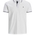 Поло JJEJERSEY POLO SS NOOS 12180891 White Jack&Jones L Білий 12180891White
