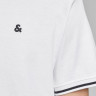 Поло JJEJERSEY POLO SS NOOS 12180891 White Jack&Jones L Білий 12180891WHITE