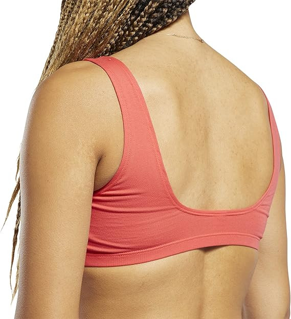 Топ Reebok Women's Classic Premium Foundation Logo Cotton Sports Bra H41355