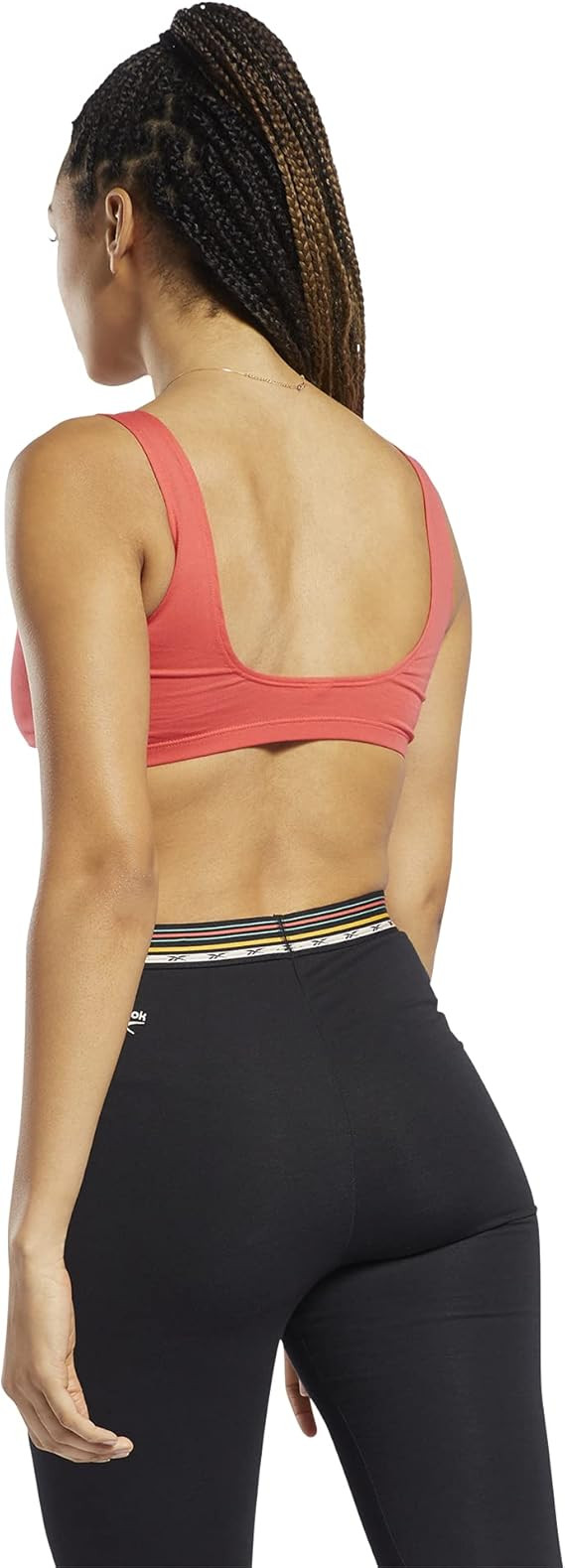 Топ Reebok Women's Classic Premium Foundation Logo Cotton Sports Bra H41355