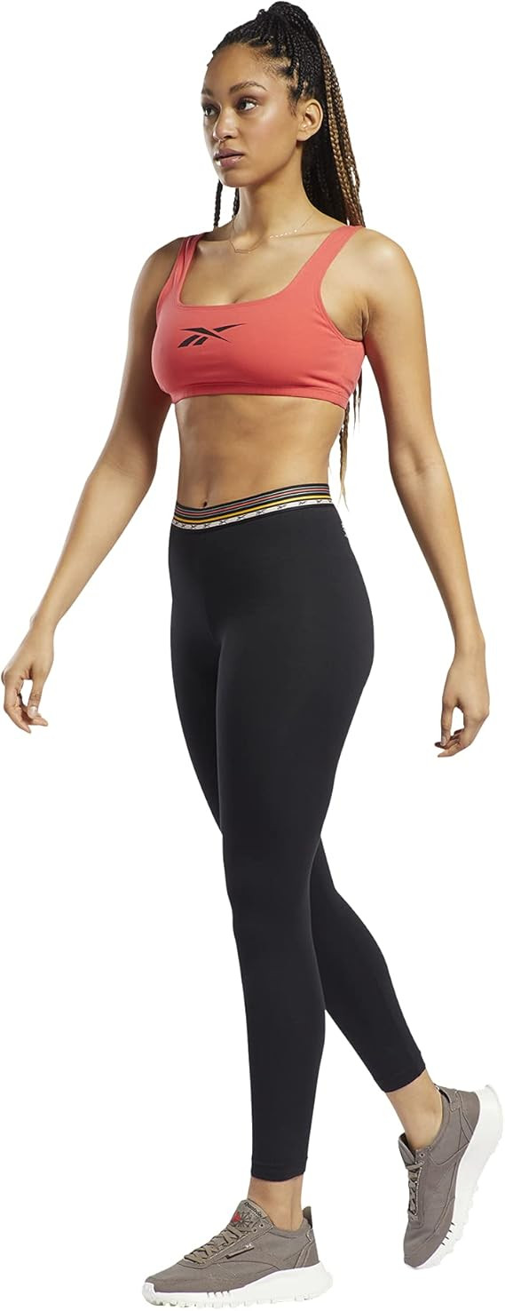 Топ Reebok Women's Classic Premium Foundation Logo Cotton Sports Bra H41355