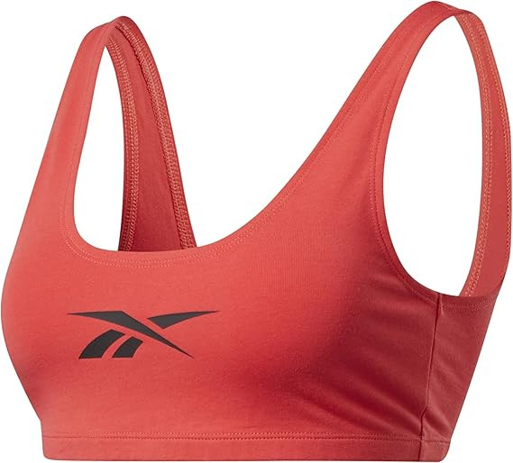 Топ Reebok Women's Classic Premium Foundation Logo Cotton Sports Bra H41355