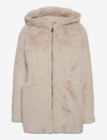 Куртка ONLMALOU FAUX FUR COAT CC OTW 15205622-Moonbeam ONLY L Бежевий 15205622-Moonbeam
