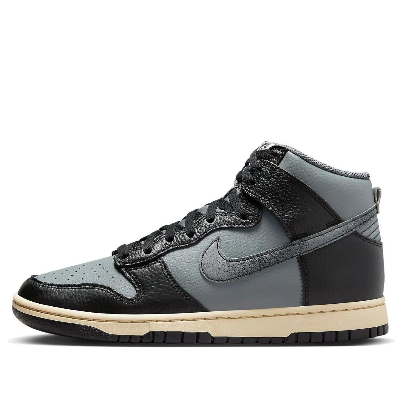 Кросівки чоловічі Nike Dunk High Retro Premium Se Classics Casual Shoes Grey/Black DV7216-001