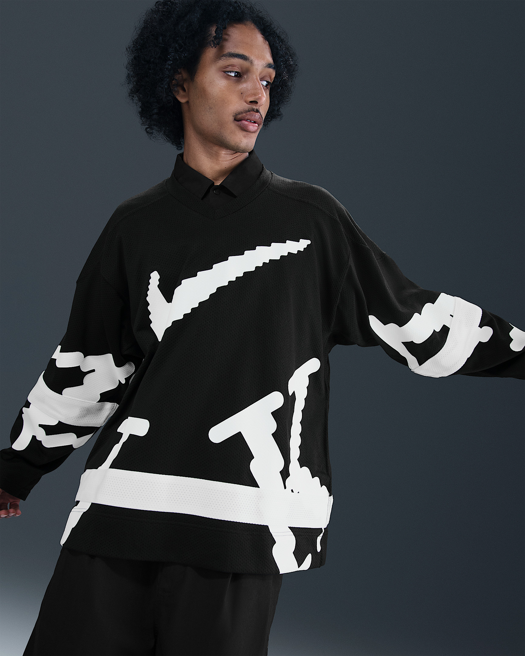 Толстовка Nike M CLUB HOCKEY JSY NEO VRSTY HV1137-010