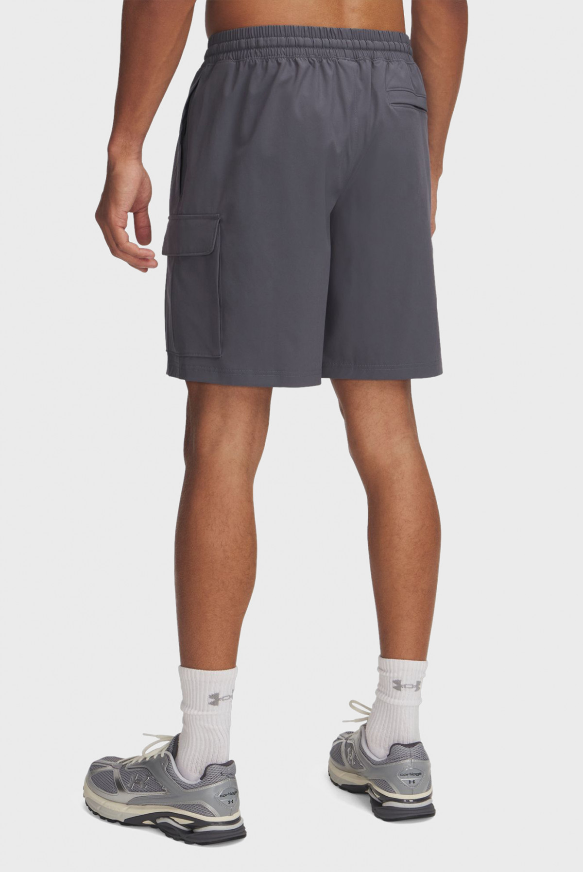 Шорти UA Vibe Woven Cargo Short 1386560-025 Under Armour L Сірий 1386560-025