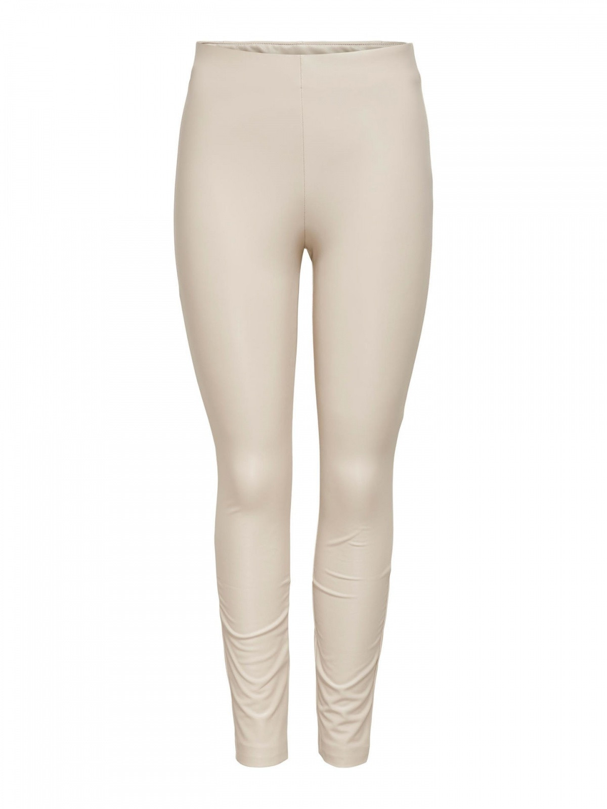 Лосини ONLHANNA FAUX LEATHER HW LEGGING CC OTW 15244250-Pumice Stone ONLY L Бежевий 15244250-PUMICE STONE