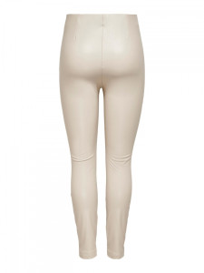 Лосини ONLHANNA FAUX LEATHER HW LEGGING CC OTW 15244250-Pumice Stone ONLY L Бежевий 15244250-PUMICE STONE