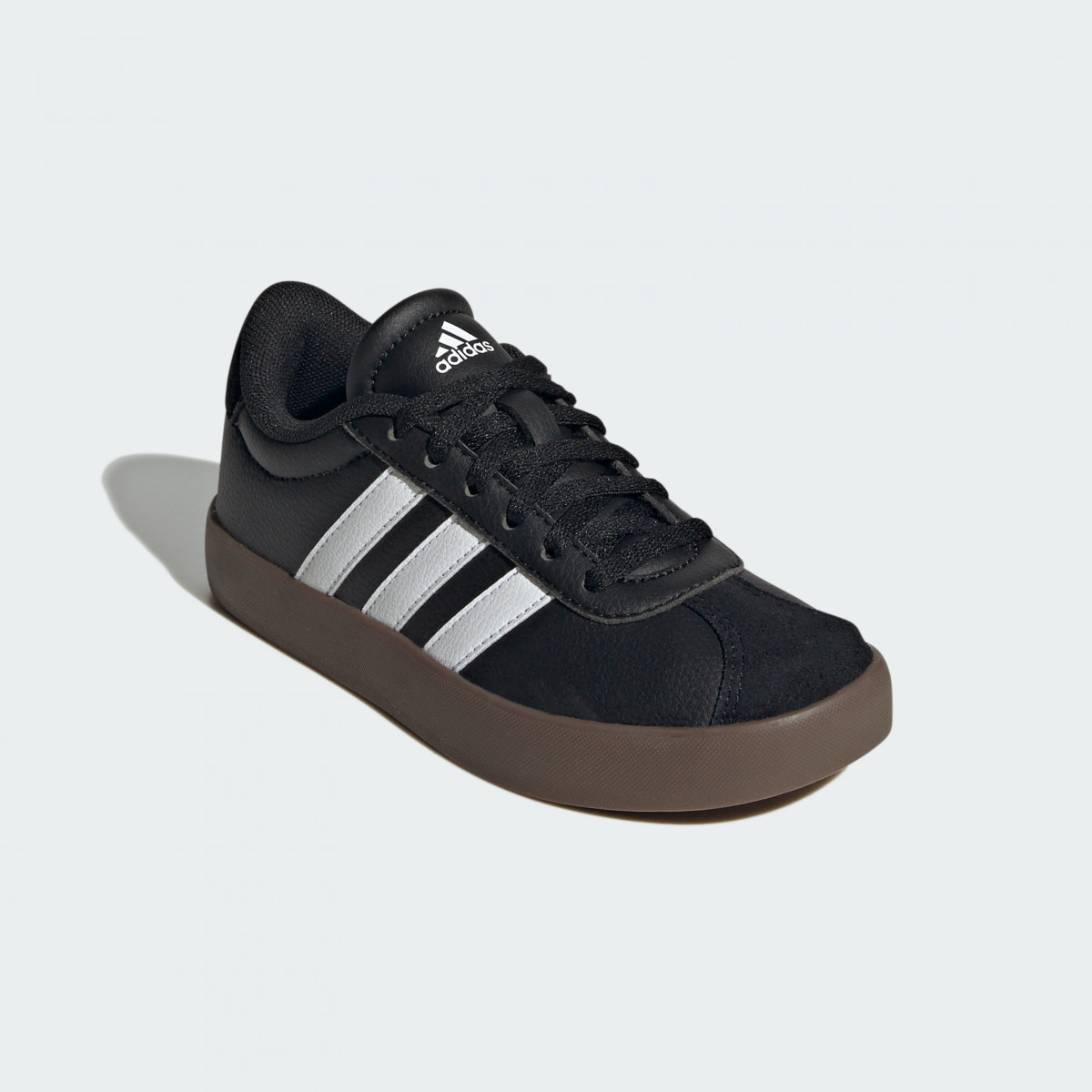 Кросівки підліткові VL COURT 3.0 K IE3630 Adidas 3 (35,5) Чорний IE3630