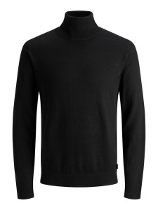 Пуловер JJEEMIL KNIT ROLL NECK NOOS 12157417-Black Jack&Jones M Чорний 12157417-BLACK