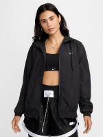 Олімпійка жіноча Nike Sportswear Classic Wovens Loose Uv Hooded Jacket Black FV6298-010