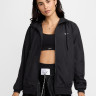 Олімпійка жіноча Nike Sportswear Classic Wovens Loose Uv Hooded Jacket Black FV6298-010