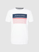 Футболка JJTRAVIS TEE SS CREW NECK 12221009-White Jack&Jones L Білий 12221009-White