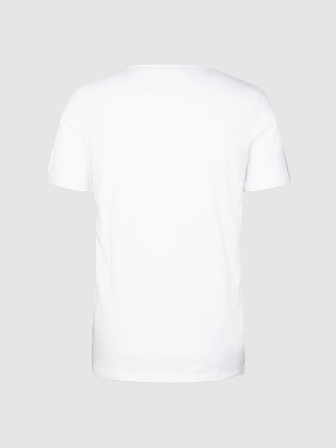 Футболка JJTRAVIS TEE SS CREW NECK 12221009-White Jack&Jones L Білий 12221009-White