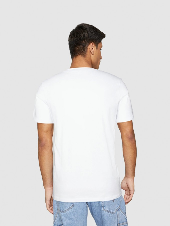 Футболка JJTRAVIS TEE SS CREW NECK 12221009-White Jack&Jones L Білий 12221009-White