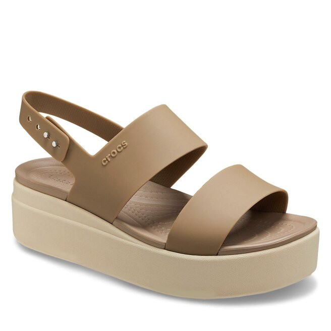 Сандалі 206453-2YI CROCS W6 (36-37) Світло-коричневий 206453-2YI