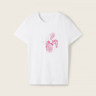 Футболка T-shirt with a print 1041569ХХ10315 Tom Tailor L Білий 1041569ХХ10315