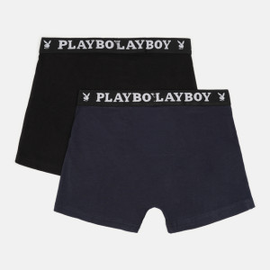 Труси-боксери Набір з 2 Playboy ANNYA PLAYBOY BOXERSHORT чорний, синій Чол L ANNYA-25