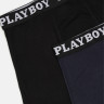 Труси-боксери Набір з 2 Playboy ANNYA PLAYBOY BOXERSHORT чорний, синій Чол L ANNYA-25