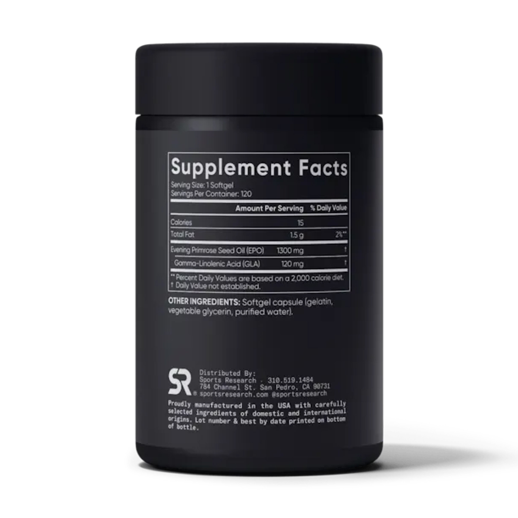 Софт гелеві капсули Evening Primrose Oil 1300mg - 120 softgels 2023-10-3446