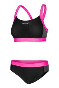 Купальник роздільний для жінок Aqua Speed NAOMI 7108 чорний, рожевий Жін 34 460-139