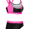 Купальник роздільний для жінок Aqua Speed NAOMI 7108 чорний, рожевий Жін 34 460-139