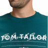 Футболка men's T-shirt 1050136-12818 Tom Tailor L Зелений 1050136-12818