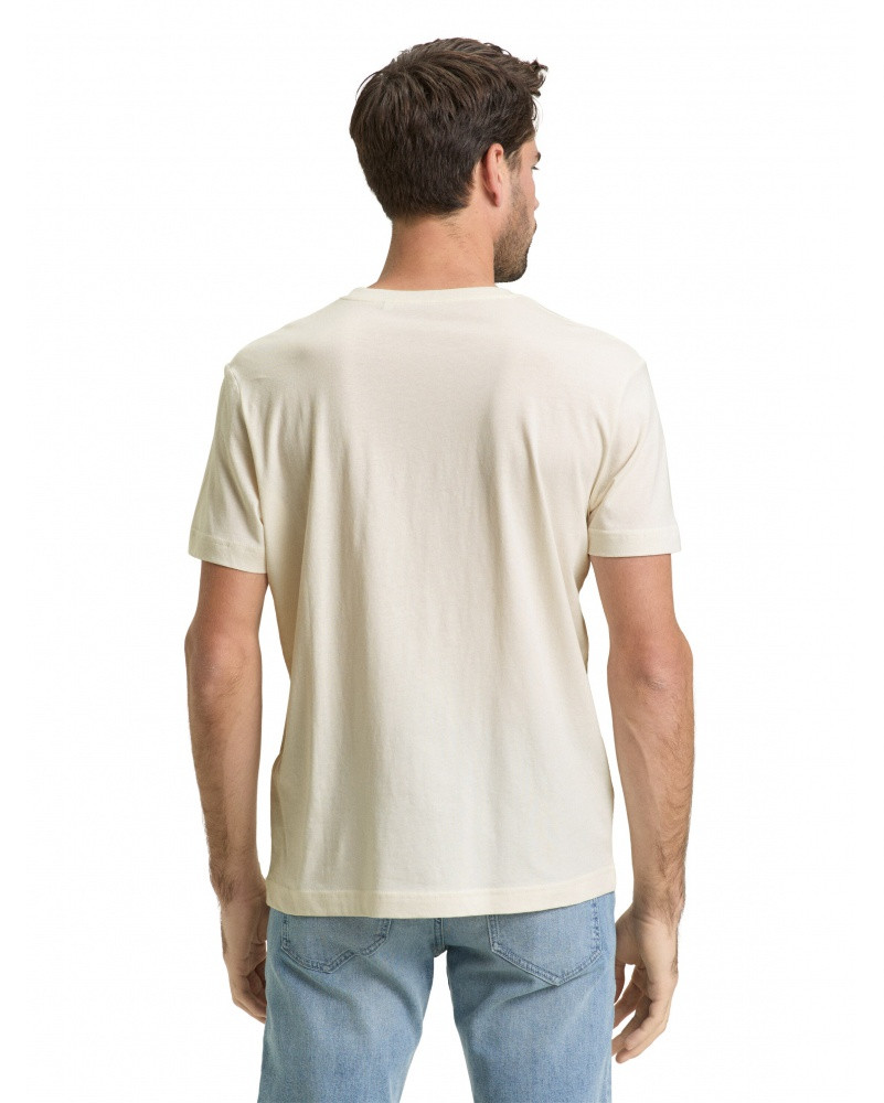 Футболка men's T-shirt 1050139-10348 Tom Tailor M Білий 1050139-10348