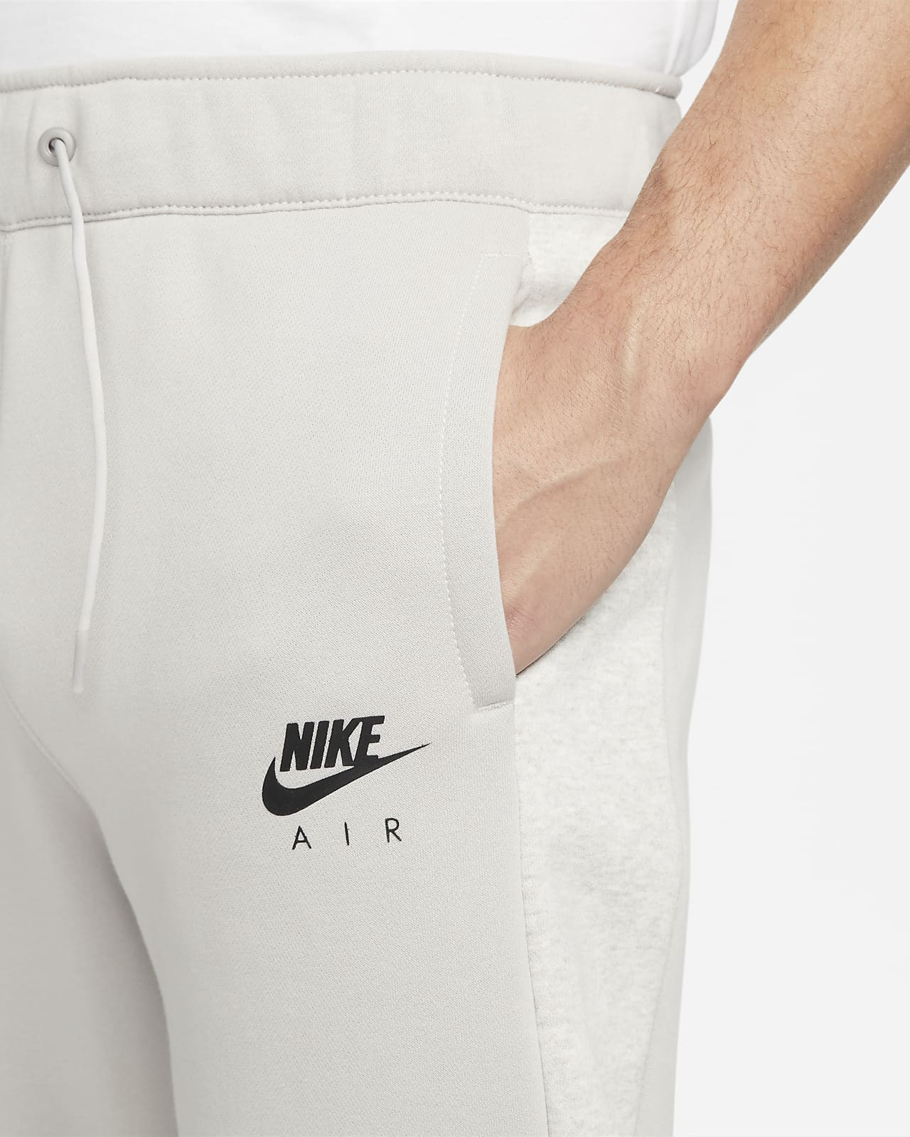 Штани Nike Air Brushed Back Fleece Joggers White DM5209-012
