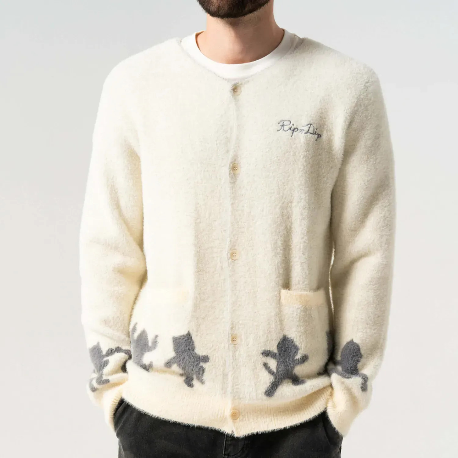 Кардиган RipNDip COSMIC NERM MOHAIR CARDIGAN RNDSPR25110