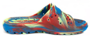 Шльопанці Aqua Speed PATMOS 6480 синій, червоний, жовтий Діт 28 512-31