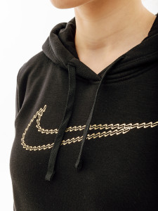 Кофта Nike NS PE CLB FLC SHINE OS PO FB8763-010