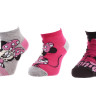 Шкарпетки MINNIE CONTOUR + LUNETTE/MINNIE CONTOUR 3P пурпурний, рожевий, сірий 31-35 арт 83152162-2 83152162-2