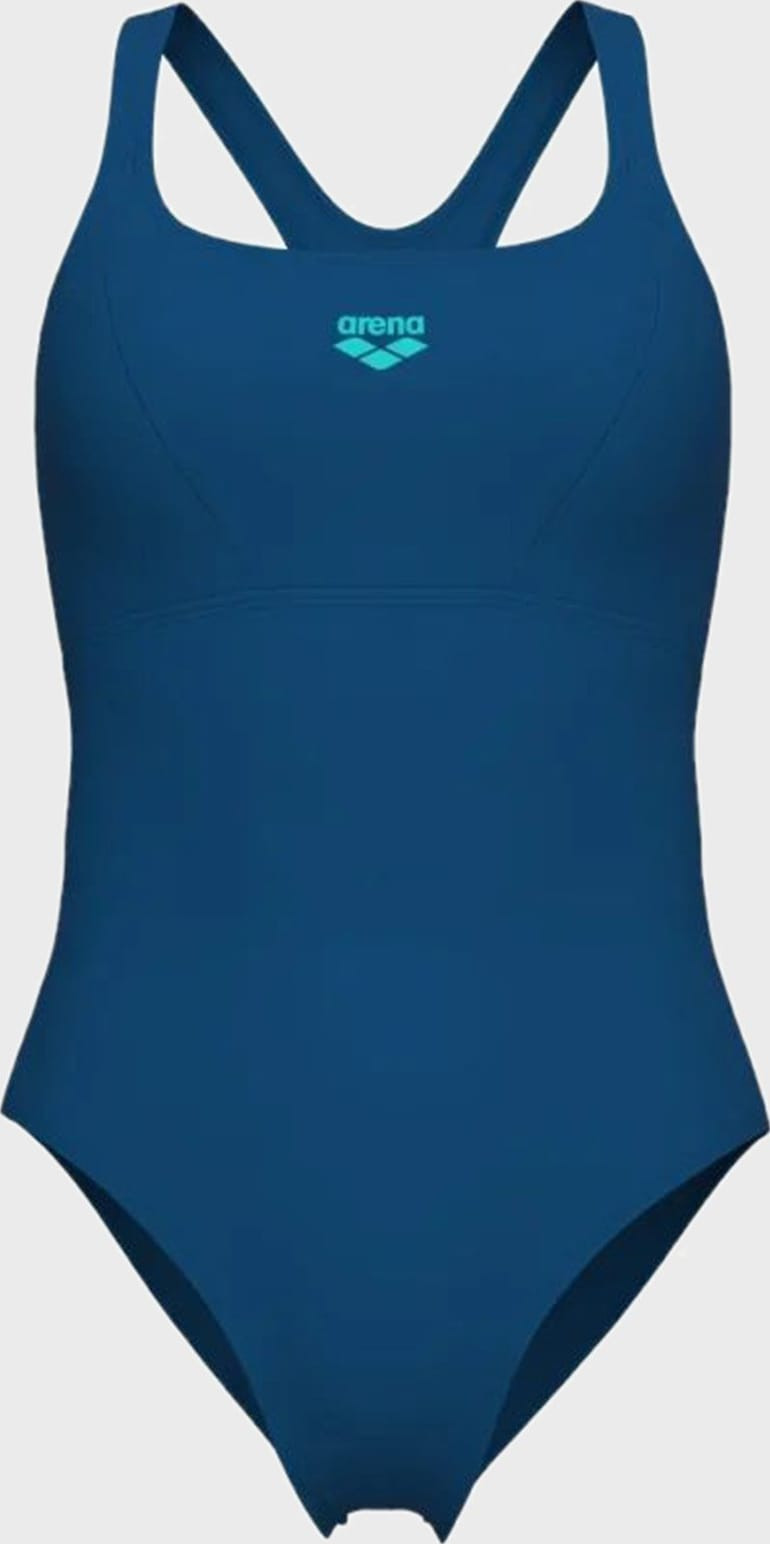 Купальник закритий для жінок Arena SOLID SWIMSUIT CONTROL PRO BAC синій Жін 42 005910-850