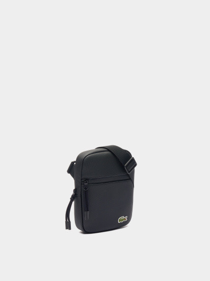 Сумка чоловіча Lacoste Coated Canvas Small Flat Crossbody Bag Black NH3307LVP00 MISC NH3307LVP00