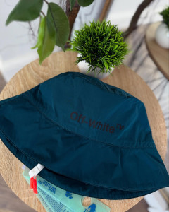 Панама Off-White's Helvet packable bucket hat OMLA037FAB0014510